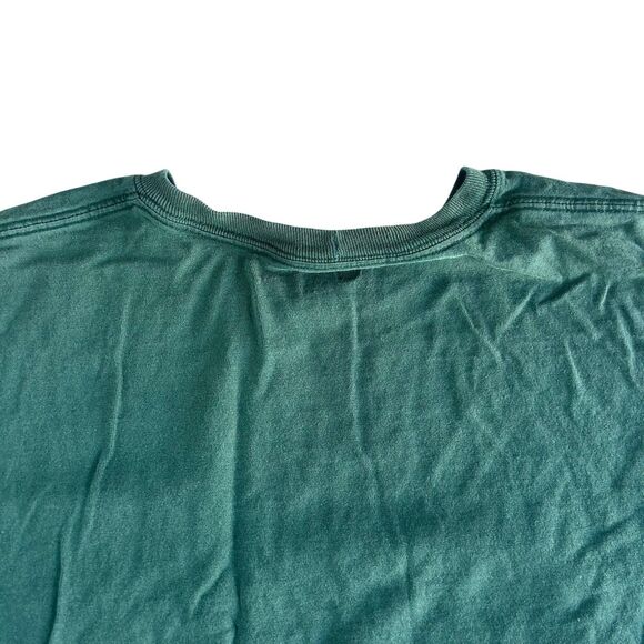 Carhartt K87 Pocket T-Shirt Mens 2XL Tall Green Short Sleeve Logo Y2K - Picture 5 of 12